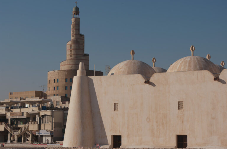 Al Qasim mosque and Fanar. Al Souq 2015