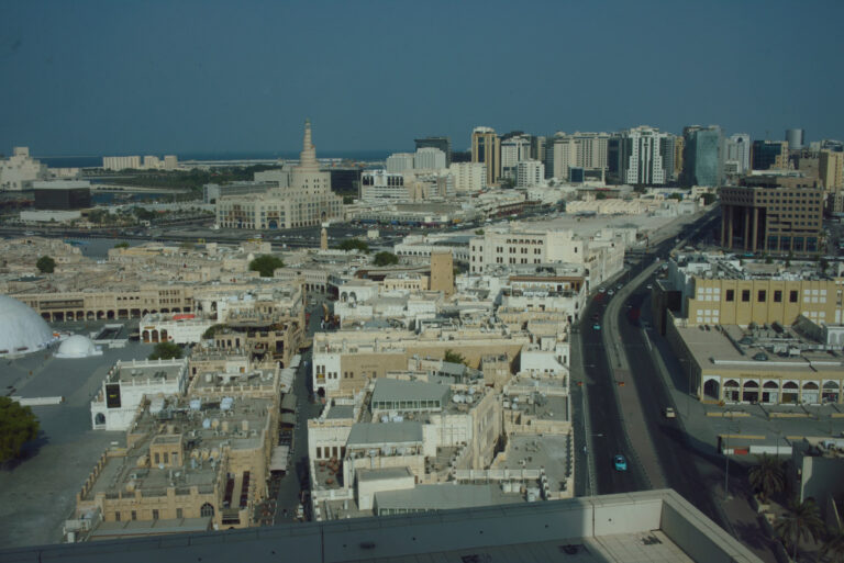 Al Souq and Al Salata view from Msheireb Downtown 2022