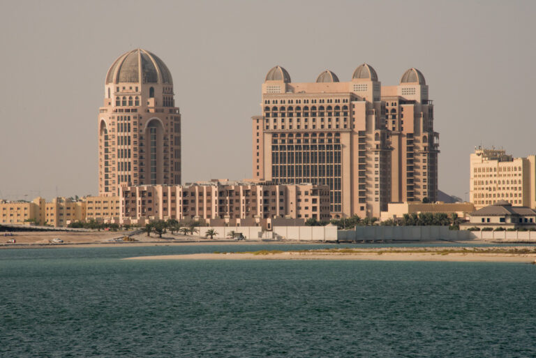 St Regis and Intercontinantal hotels. West Bay 2018