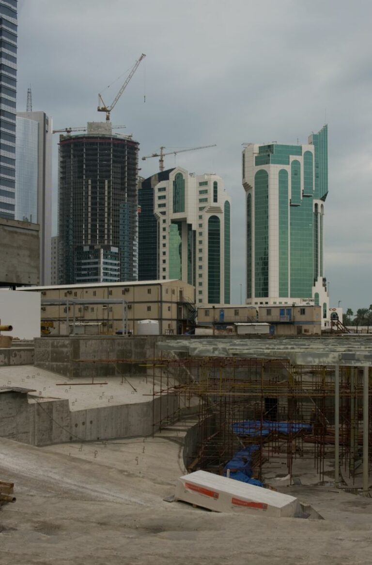 Financial center under construction 2010