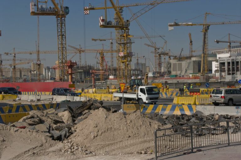 Msheireb downtown under construction 2013