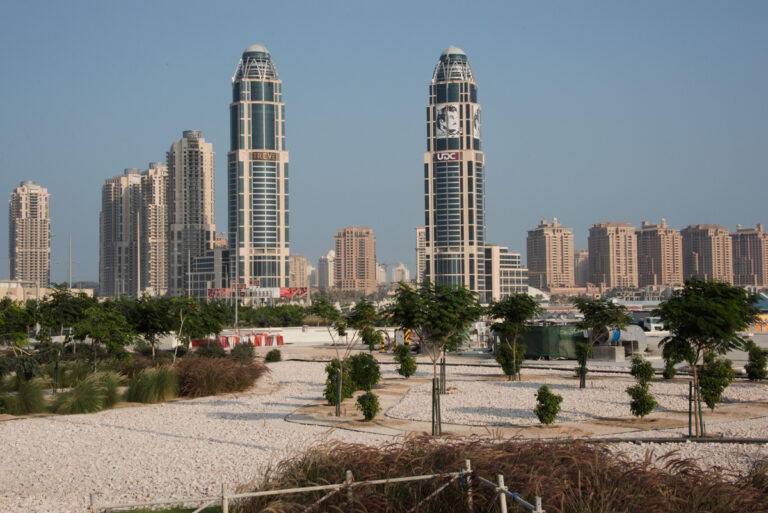 Treve towers and The Pearl 2020