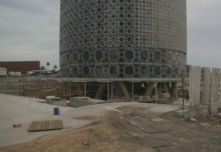 Burj tower under construction 2010