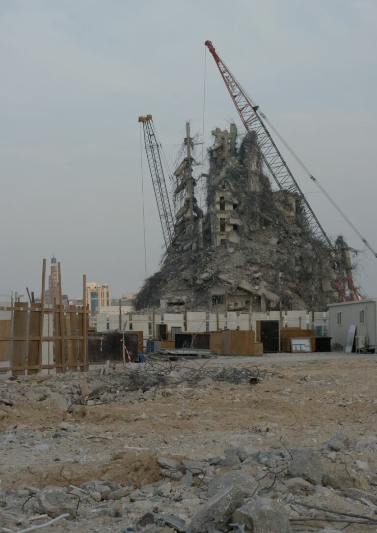 Msheireb center aera demolition 2009
