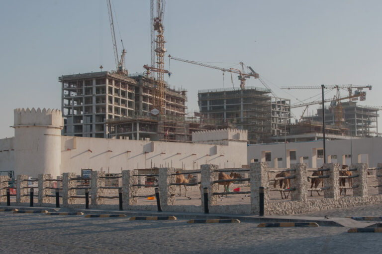 New Msheireb downtown construction and Al Koot Fort 2015
