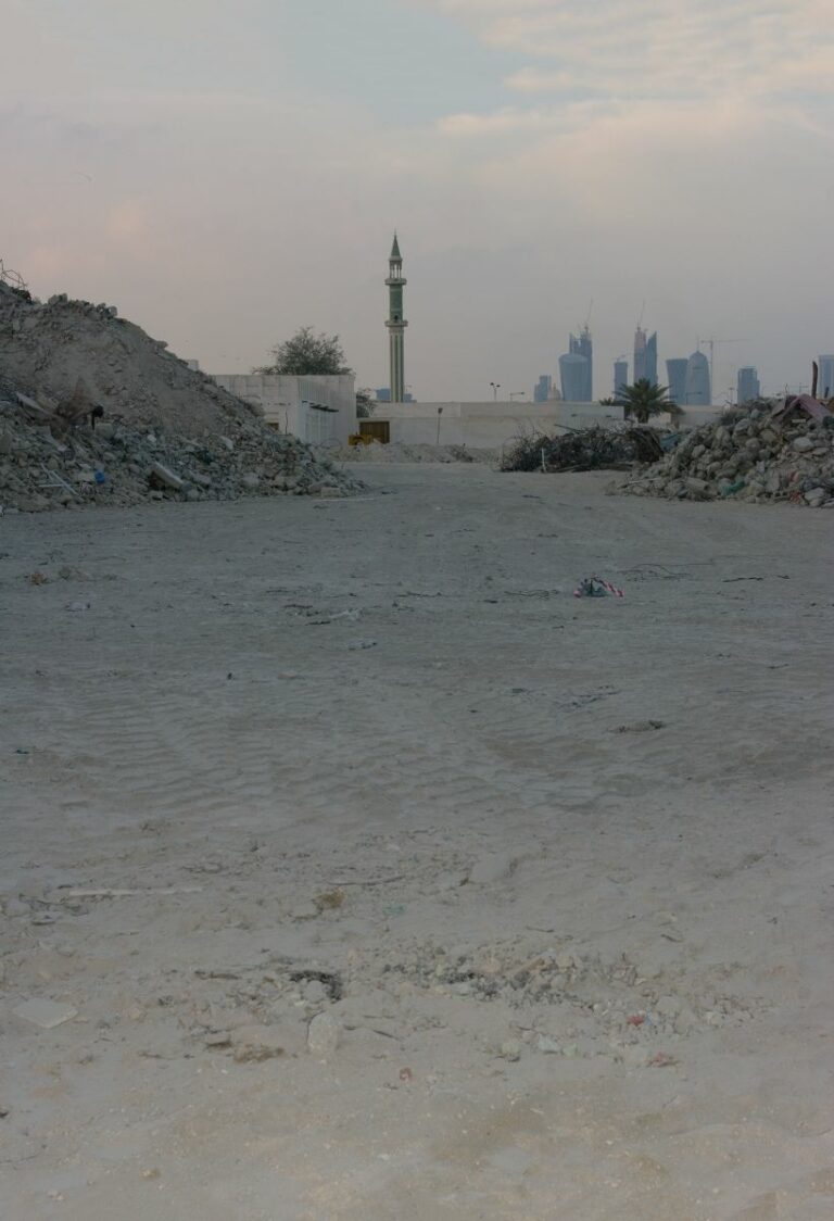 Msheireb center aera demolition 2009