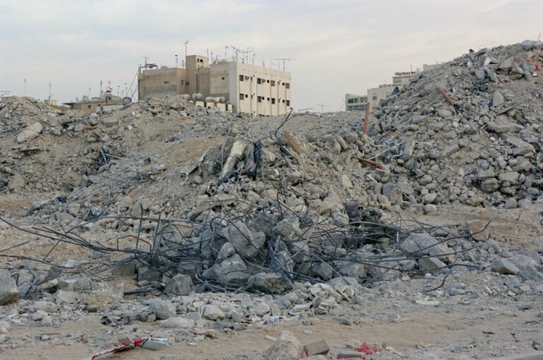 Msheireb center aera demolition 2009